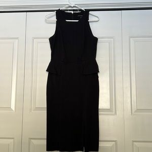 Banana Republic Black Midi Dress